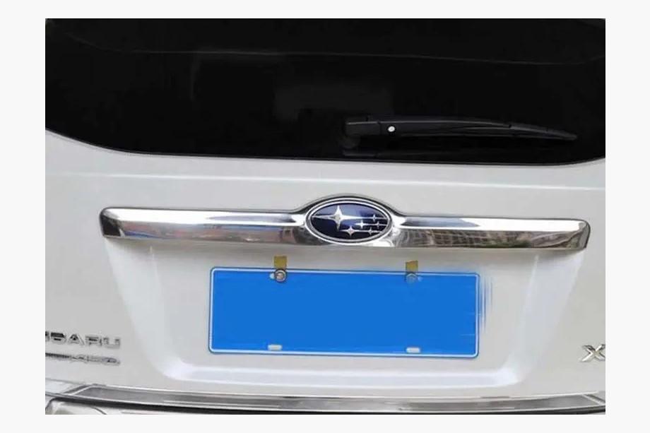 Subaru XV 2011–2017 Libao rekisterikilven yläpuolinen lista (ruostumaton teräs) Image
