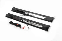 Lexus NX 2014–2021 Valaistut kynnyslistat (2 kpl, muovi) kuva 2