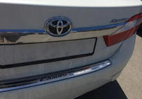 Toyota Camry 2011–2017 Takapuskurin suojalista Libao (ruostumaton teräs) kuva 2
