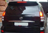 Toyota Land Cruiser Prado 120 2002–2009 Spoileri (maalattava) kuva 4