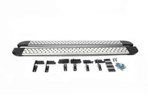 Toyota Rav 4 2006–2013 OEM V1 sivuaskelmat LONG (2 kpl, alumiini) kuva 2
