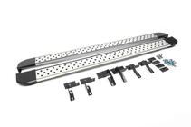 Toyota Rav 4 2006–2013 OEM V1 sivuaskelmat LONG (2 kpl, alumiini) kuva 3