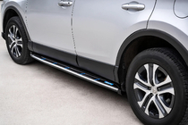 Toyota Rav 4 2013–2018 OEM V4 sivuaskelmat (2016-2018, 2 kpl, alumiini) kuva 3