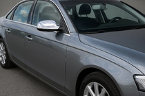 Audi A4 B8 2007–2015 Peilikotelot, ruostumaton teräs 2010-2015 (2 kpl) kuva 1