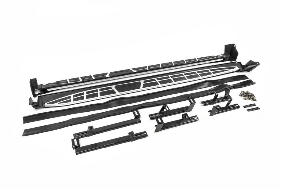 Toyota Rav 4 2013–2018 OEM V5 sivuaskelmat (2016-2018, 2 kpl, alumiini) Image