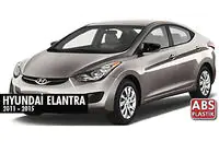 Hyundai Elantra (MD/UD) 2011–2015 Peilin kuoret vilkun aukolla BMW-style (2 kpl) kuva 7