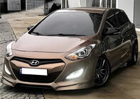 Hyundai I-30 2012–2017 Peilin kuoret vilkun aukolla BMW-style (2 kpl) kuva 4