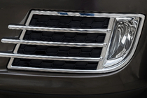 Volkswagen Tiguan 2007–2016 Kromatut sumuvalojen kehykset Libao 2011-2016 для Азіату (2 kpl, muovi) kuva 2