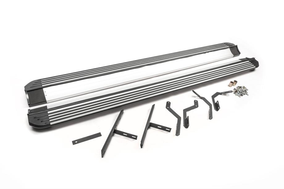 Volkswagen Touareg 2002–2010 OEM-sivuporrastat (2 kpl, alumiini) Image