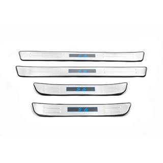 Libao LED-ovikynnyssuojat (4 kpl, ruostumaton teräs) kuva 2