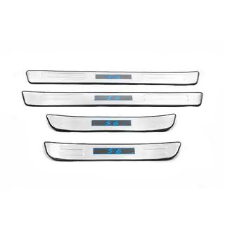 Libao LED-ovikynnyssuojat (4 kpl, ruostumaton teräs) kuva 2