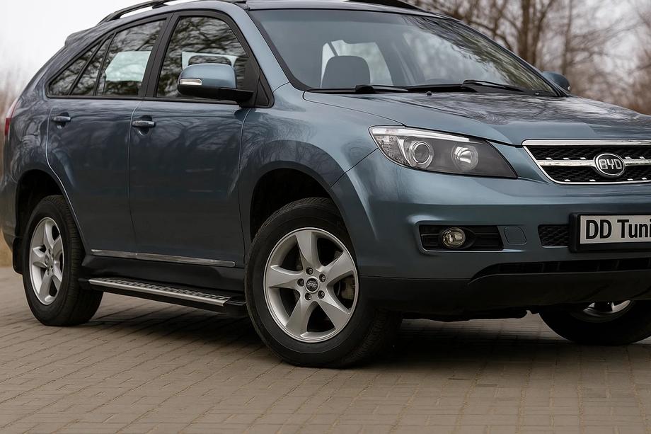 BYD S6 2010–2016 OEM V2 sivuaskelmat (2 kpl, alumiini) Image