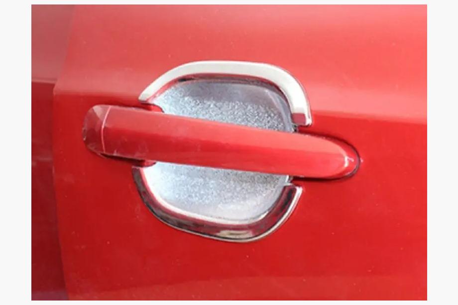 Chery Tiggo 1 2005–2016 Kromiset ovenkahvan kuppisuojat Libao 2010-2014 (4 kpl, muovi) Image