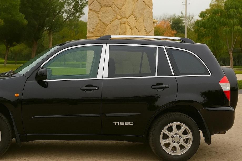 Chery Tiggo 1 2005–2016 Täydellinen ikkunankehyslista 2010-2014 (sarja 4 kpl, Libao) Image