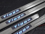 Chery Tiggo 1 2005–2016 Libao LED kynnyslistat 2010-2014 (4 kpl, ruostumaton teräs) kuva 5
