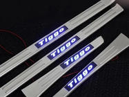 Chery Tiggo 1 2005–2016 Libao LED kynnyslistat 2010-2014 (4 kpl, ruostumaton teräs) kuva 1
