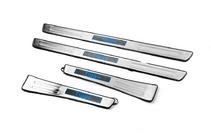 Chery Tiggo 1 2005–2016 Libao LED kynnyslistat 2010-2014 (4 kpl, ruostumaton teräs) kuva 2