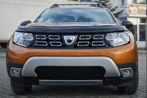 Dacia Duster 2018–2024 Sumuvalojen kehykset (ABS, harmaa) kuva 2