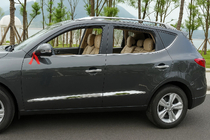 Geely Emgrand X7 2011– Libao ovilistat (4 kpl, muovi) kuva 1