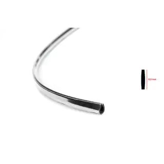 Kromilista metreittäin U-profiili sal19a (1 metri, 8,5 mm) kuva 3