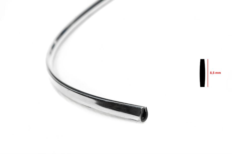 Kromilista metreittäin U-profiili sal19a (1 metri, 8,5 mm) Kuva 3
