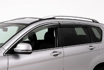 GreatWall Haval H6 2011– Ikkunatuuliohjaimet kromilistalla 2012-2016 (4 kpl, Libao) kuva 5