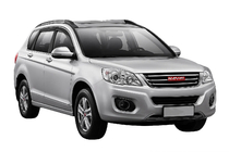 GreatWall Haval H6 2011– Ikkunatuuliohjaimet kromilistalla 2012-2016 (4 kpl, Libao) kuva 3