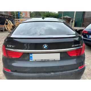 Sunplex lip-spoileri (2009-2013, musta) BMW 5-sarja F07 2009–2017 kuva 3