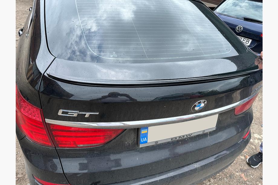 BMW 5-sarja F07 2009–2017 Sunplex lip-spoileri (2009-2013, musta) Image