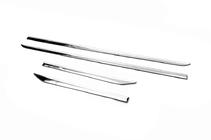 Nissan Qashqai 2014–2021 Oven lista Libao V1 (4 kpl, ruostumaton teräs) kuva 2