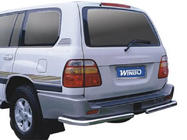 Toyota Land Cruiser 100 1998–2007 Winbo takakulmasuojat (2 kpl, ruostumaton teräs) kuva 4
