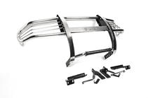 Toyota Land Cruiser 100 1998–2007 WINBO bullbar suojauksella (ruostumaton teräs) kuva 2