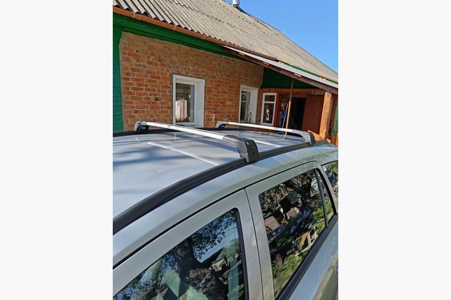 Opel Astra H 2004–2013 Lukittavat poikkitangot integroiduille kattokaiteille Skybar V2 (2 kpl) Harmaa Kuva 11