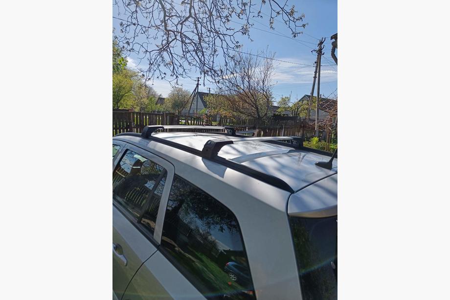 Opel Astra H 2004–2013 Lukittavat poikkitangot integroiduille kattokaiteille Skybar V2 (2 kpl) Harmaa Kuva 2