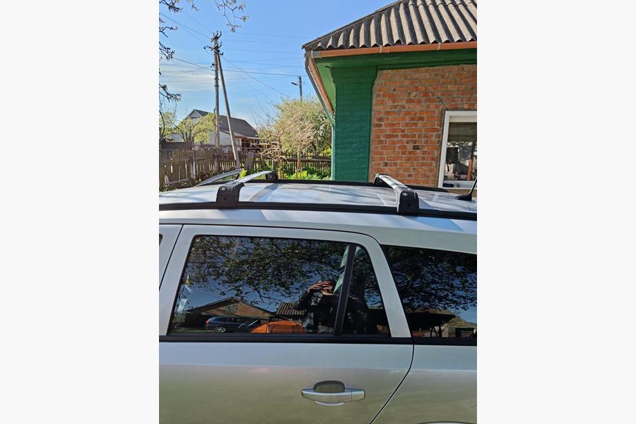Opel Astra H 2004–2013 Lukittavat poikkitangot integroiduille kattokaiteille Skybar V2 (2 kpl) Harmaa Kuva 12