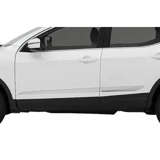 Kromatut ovilistat Libao V2 (4 kpl) Nissan Qashqai 2014–2021 kuva 1