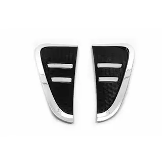Kromi/musta lokasuojan sivuritilän suojat (2 kpl) BMW X5 F15 2013–2018 kuva 1