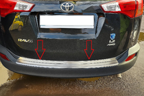 Toyota Rav 4 2013–2018 Takaluukun reunalista Libao V1 (2013-2016, ruostumaton teräs) kuva 1