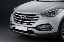 Hyundai IX-35 2010–2015 Kromiset puskurisuojat Tucson Korea 2013-2015 (ABS) kuva 1