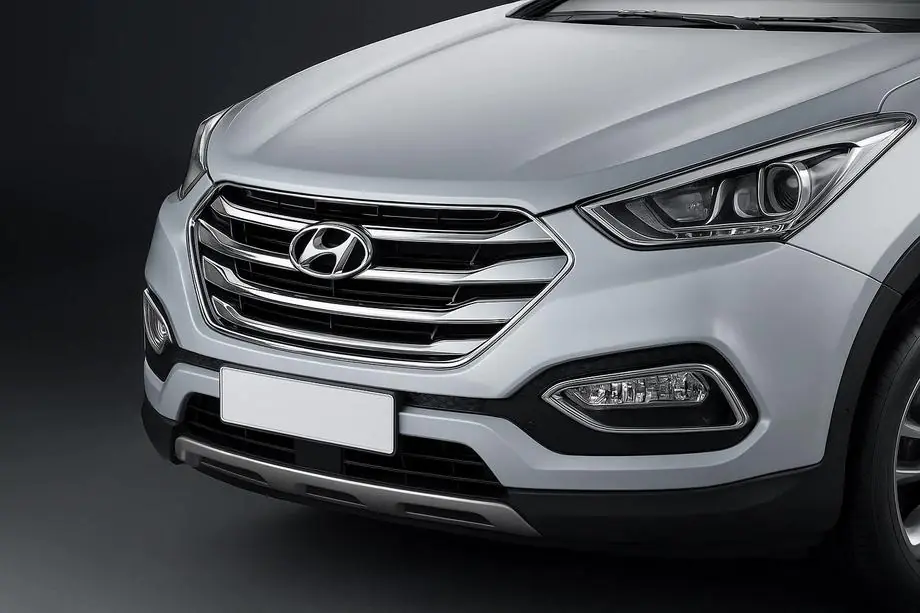 Hyundai IX-35 2010–2015 Kromiset puskurisuojat Tucson Korea 2013-2015 (ABS) Image