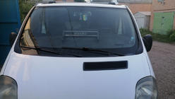 Opel Vivaro 2001–2015 Kojelaudan hylly (2001-2010, musta punaisilla tikkauksilla) kuva 6