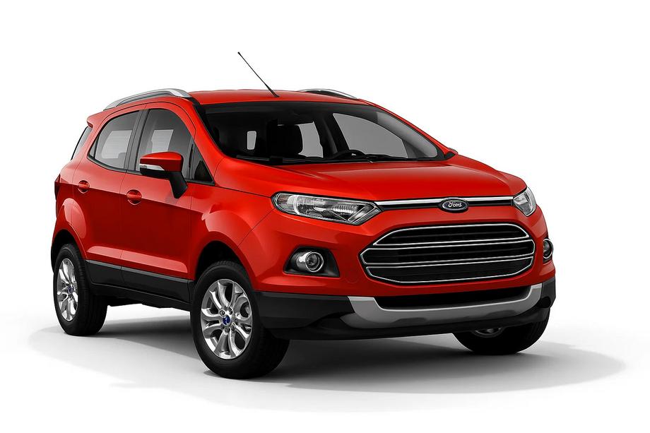 Ford Ecosport 2013–2022 Konepellin reunalista (ABS) Image