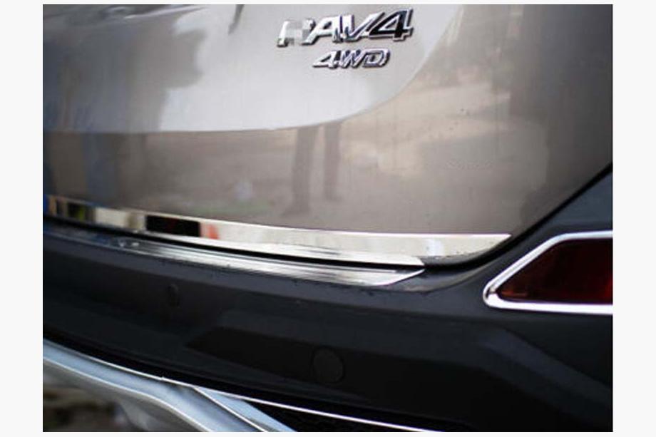 Toyota Rav 4 2013–2018 Tavaratilan reunalista Libao V2 (ruostumaton teräs) Image