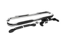 Toyota Rav 4 2006–2013 Sivutuet pitkälle akselivälille L 169,5 cm (Ø76 mm, 2 kpl, ruostumaton teräs) kuva 3