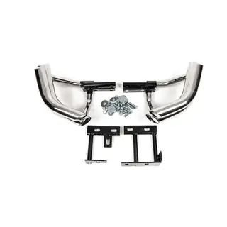 Takapuskurin tuplakulmaputket Libao (ruostumaton teräs) Hyundai Santa Fe 2 2006–2012 kuva 2