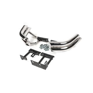 Takapuskurin tuplakulmaputket Libao (ruostumaton teräs) Hyundai Santa Fe 2 2006–2012 kuva 1