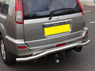 Nissan X-trail T30 2002–2007 Takapuskurisuoja Winbo (ruostumaton teräs) kuva 1