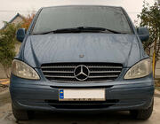 Mercedes Vito W639 2004–2014 Kromattu rekisterikilven kehys (1 kpl, ruostumaton teräs) kuva 1