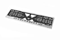 Chevrolet Kromattu rekisterikilven kehys Chevrolet (1 kpl, ruostumaton teräs) kuva 2