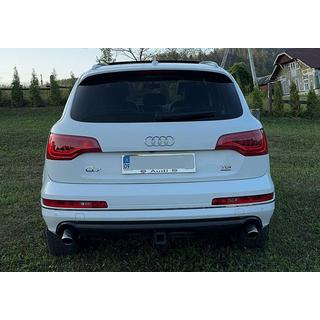 Kromattu rekisterikilven kehys Audi (1 kpl, ruostumaton teräs) kuva 2